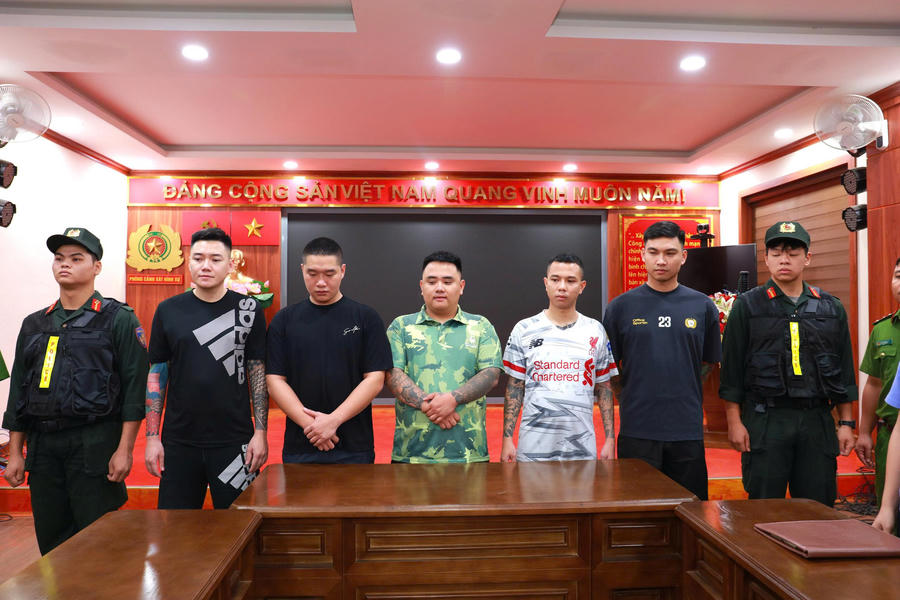 Các đối tượng liên quan trong vụ án.
