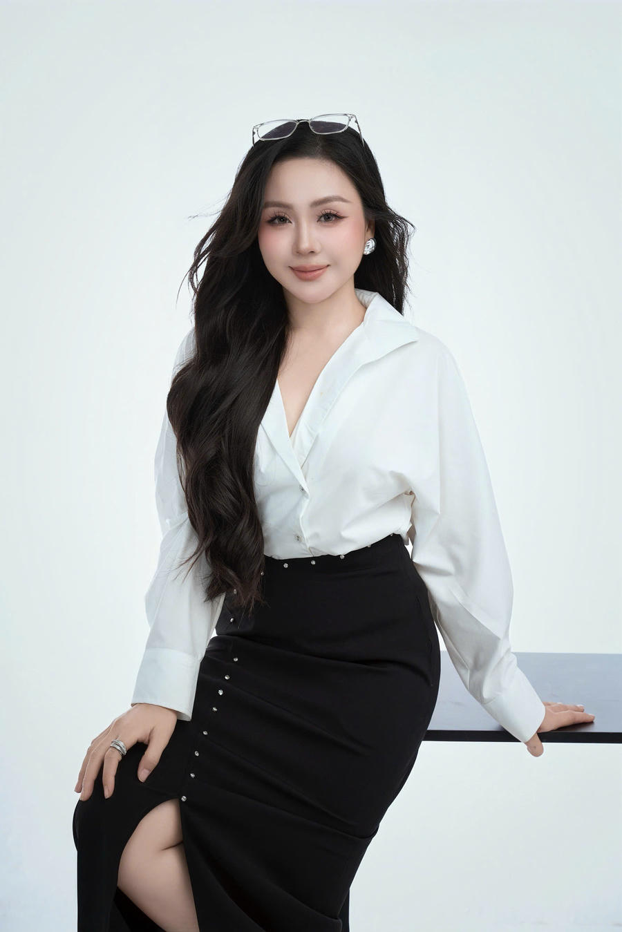 Chuyên gia trang điểm Lương Cẩm Nhung.