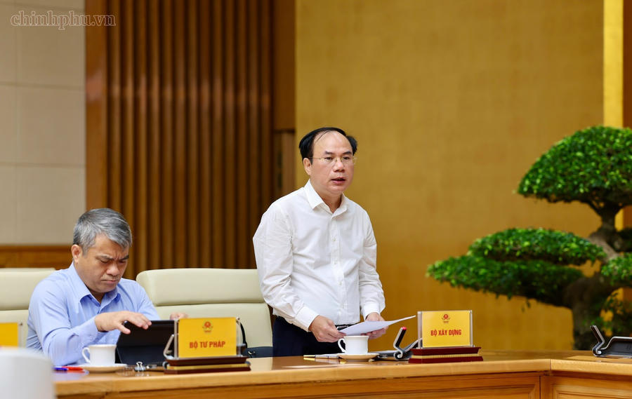 Thứ trưởng Bộ Xây dựng Nguyễn Văn Sinh. Ảnh: Chính phủ