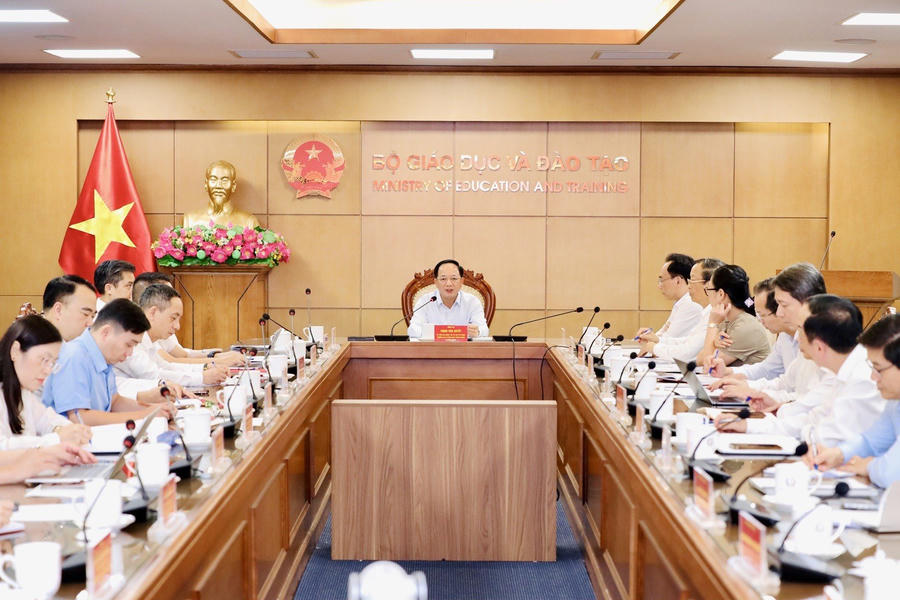 Toàn cảnh hội nghị. Ảnh: MOET