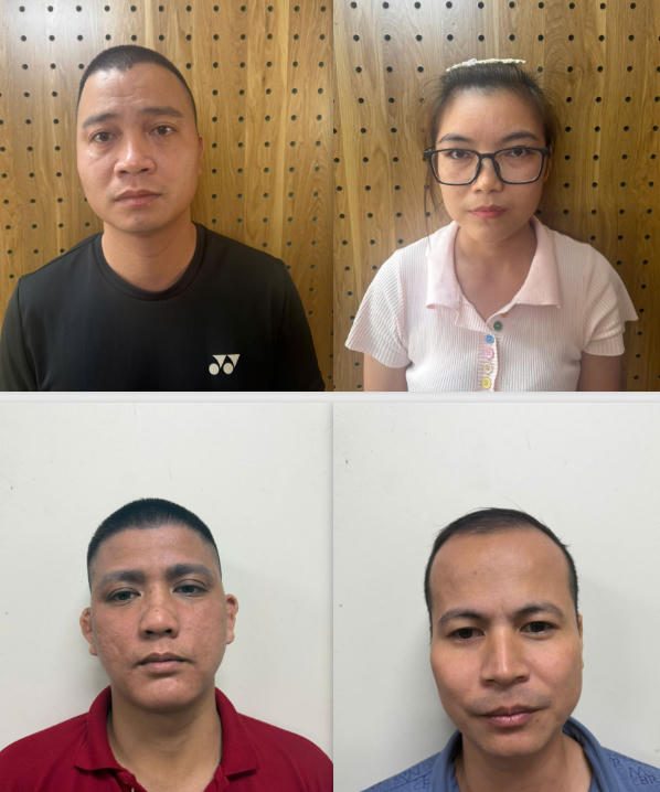 Một số bị can khác trong vụ án.