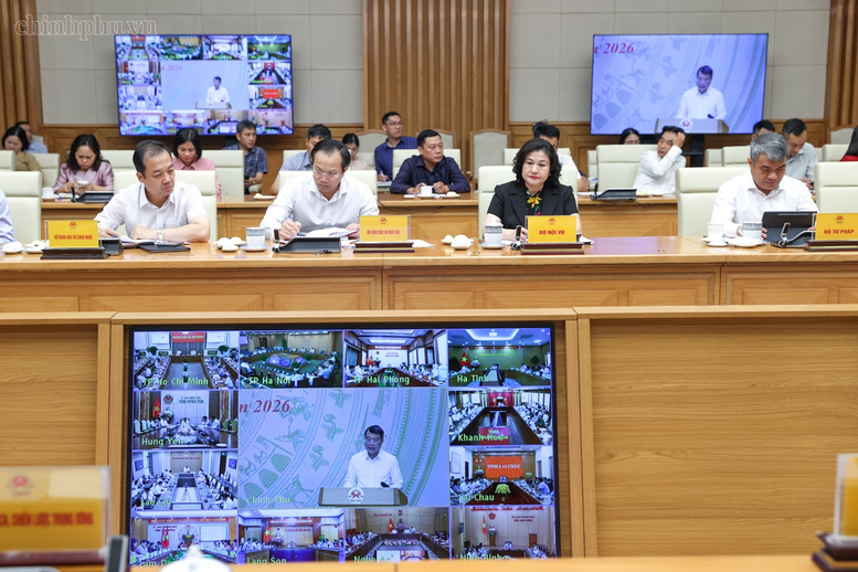 Các đại biểu tham dự Hội nghị - Ảnh: chinhphu.vn/Nhật Bắc
