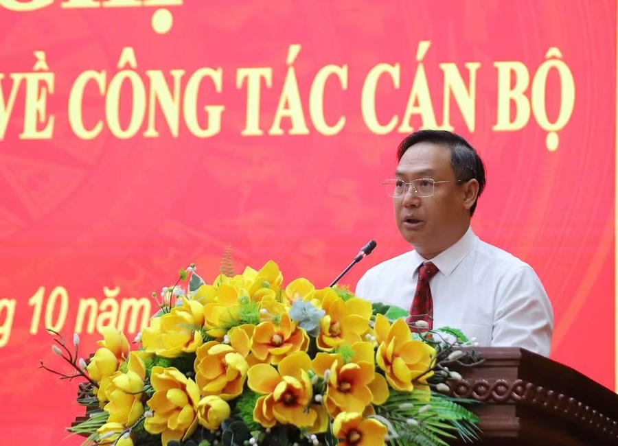 Ông Nguyễn Huy Hoàng được bổ nhiệm giữ chức vụ Giám đốc Sở Xây dựng Cao Bằng..