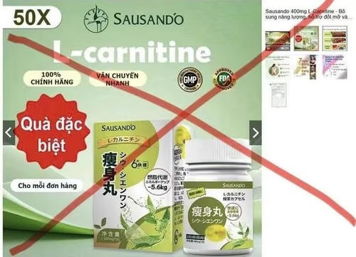 Cục An toàn thực phẩm yêu cầu dừng kinh doanh viên giảm cân Sausando.