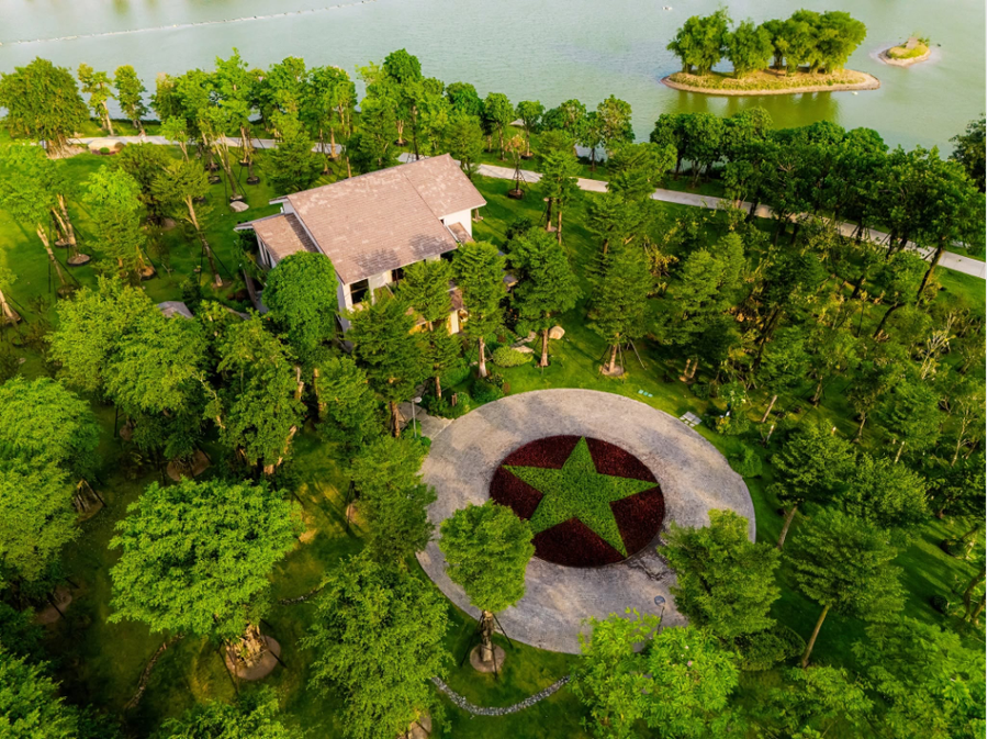Retreat Forest có mật độ cây xanh lớn nhất đô thị Eco Retreat.