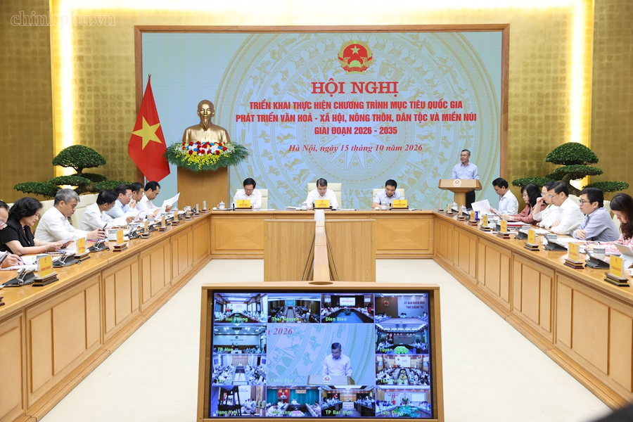 Toàn cảnh Hội nghị. Ảnh: VGP