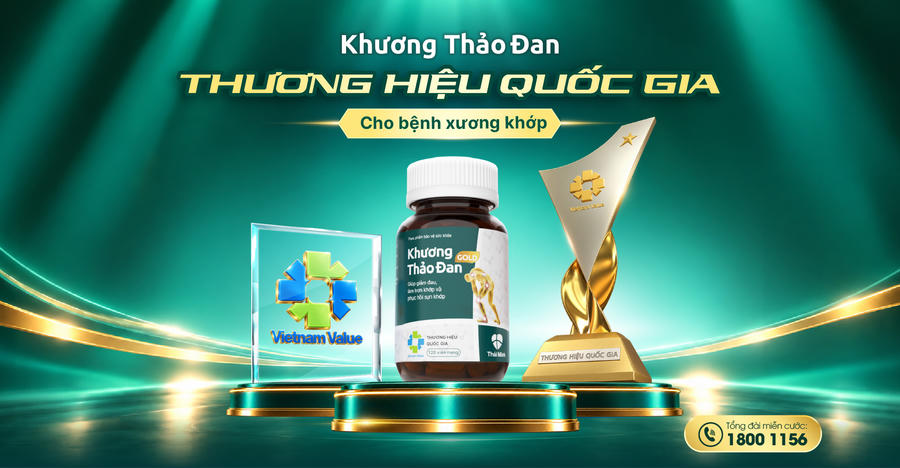 Khương Thảo Đan - Thương hiệu Quốc gia cho bệnh xương khớp