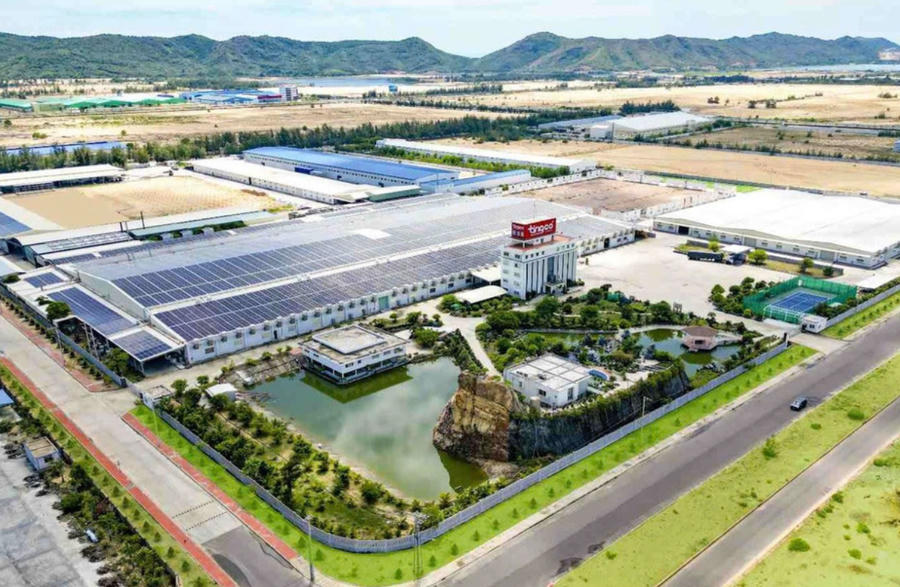 Một góc Khu kinh tế Nhơn Hội. (Ảnh: Tiến Sỹ)