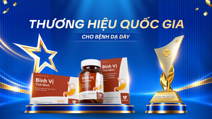 Bình Vị Thái Minh - Sản phẩm dạ dày đạt Thương hiệu Quốc gia. Bình Vị Thái Minh - Sản phẩm dạ dày đạt Thương hiệu Quốc gia.
