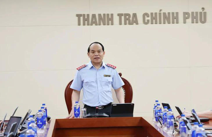 Tổng Thanh tra Chính phủ Nguyễn Quốc Đoàn ký ban hành kết luận thanh tra - Ảnh: TTCP
Tổng Thanh tra Chính phủ Nguyễn Quốc Đoàn ký ban hành kết luận thanh tra - Ảnh: TTCP