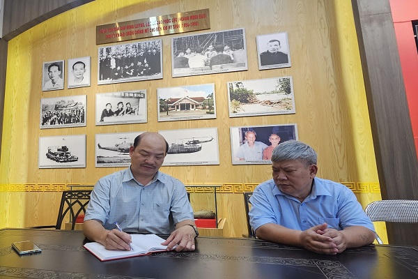 Cựu chiến binh Trần Thanh Nam, nguyên sĩ quan Tình báo quốc phòng chia sẻ với phóng viên, về Chiến công và thành tích tiêu biểu của Anh hùng LLVTND Đào Phúc Lộc .