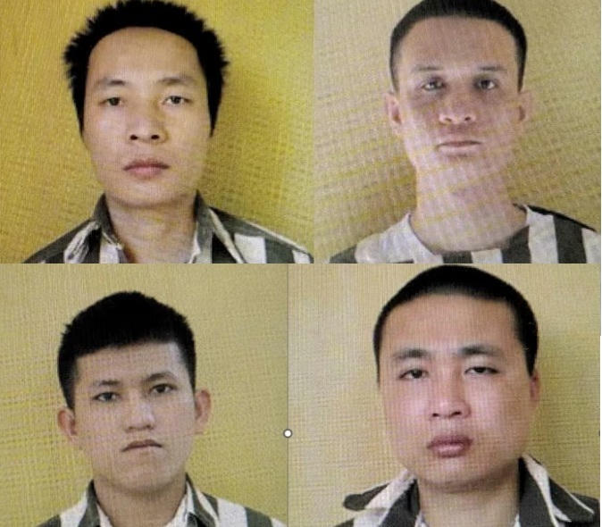 Truy nã đặc biệt 4 phạm nhân trốn khỏi trại giam tại Khánh Hòa.
