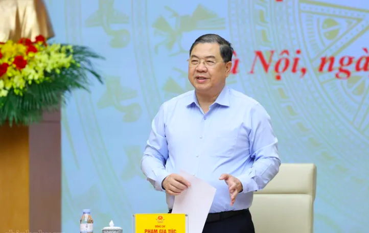 Phó Thủ tướng Thường trực Phạm Gia Túc. Ảnh: VGP
Phó Thủ tướng Thường trực Phạm Gia Túc. Ảnh: VGP
