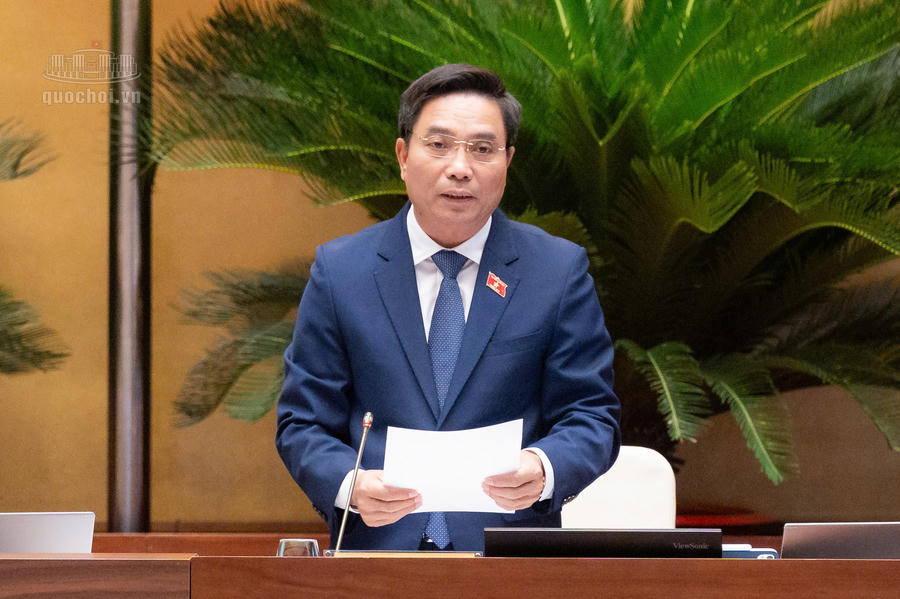 Phó Chủ tịch Quốc hội, Thượng tướng Nguyễn Doãn Anh điều hành Phiên họp. Ảnh: quochoi.vn