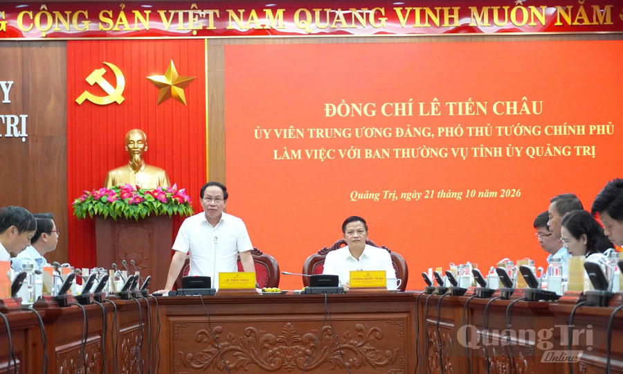 Phó Thủ tướng Lê Tiến Châu yêu cầu đưa Dự án Cảng hàng không Quảng Trị vào vận hành giai đoạn 1 trong Quý I/2027.